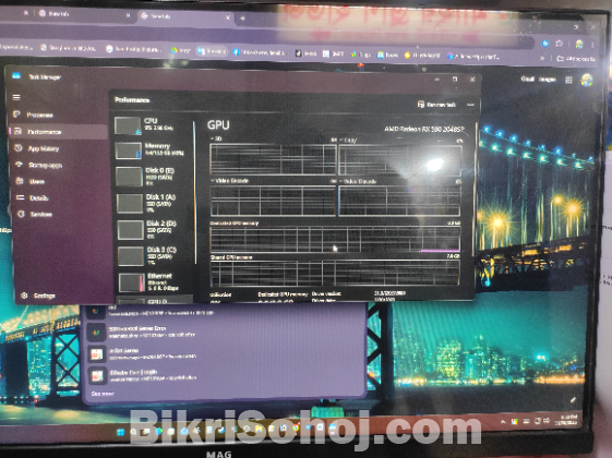graphics card RX 580 8GB